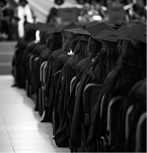 Zayed University graduates at a ceremony
